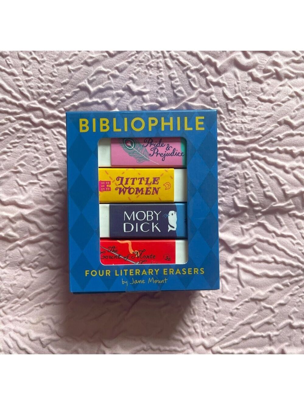 ($10) Bibliophile Erasers - Picture 2 of 12